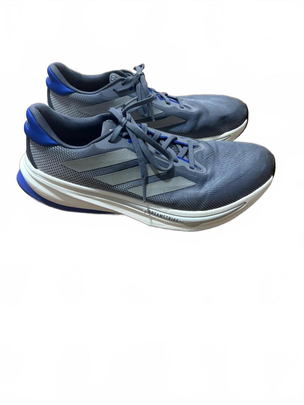Adidas Supernova Rise 2 Men’s Size 10 Gray Blue Dreamstrike+ Running Shoes